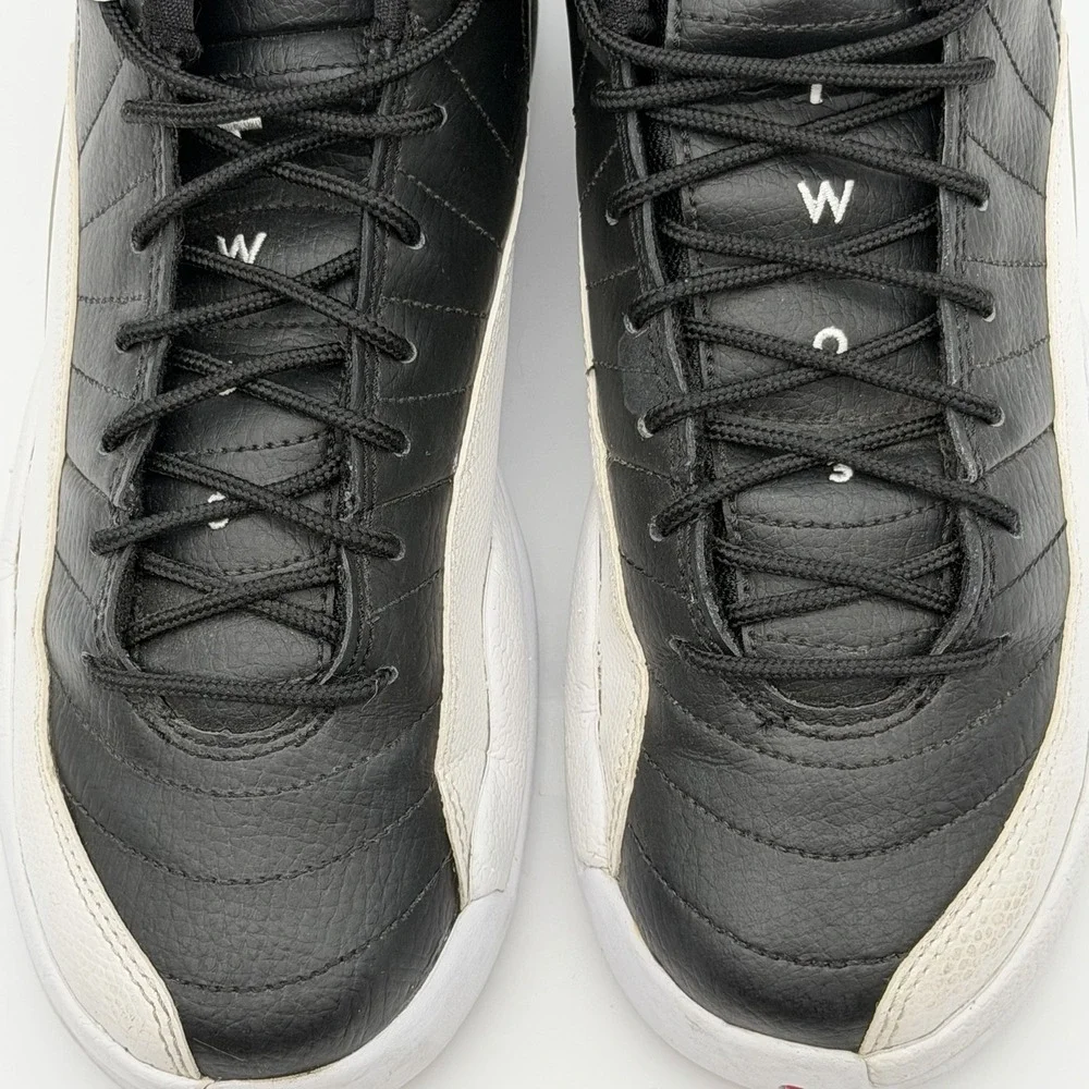 Jordan 12 Retro Playoff GS 2022 Black White 153265-006 Size 6.5Y/8W Clean!‎